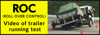 ROC(ROLL OVER CONTROL) Video of trailer running test