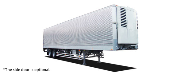 A strong, lightweight trailer with excellent airtightness and insulation properties